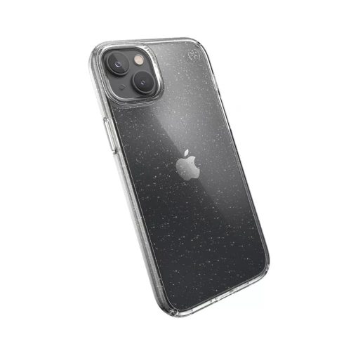 Speck Presidio Perfect Clear Glitter tok iPhone 14 Plus készülékhez, átlátszó, csillámos