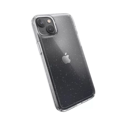 Speck GemShell Glitter tok iPhone 14 Plus  készülékhez, áttetsző-csillámos