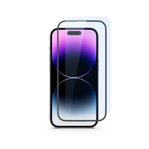 Spello 2 db-os kijelző védő üveg, iPhone 14 Pro