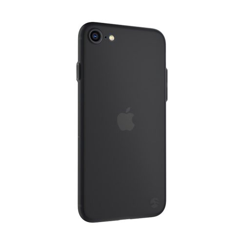 SwitchEasy 0.35 Ultra Slim védőtok iPhone SE 2020 / 2022 és iPhone 8 / 7 készülékekhez, áttetsző-fekete